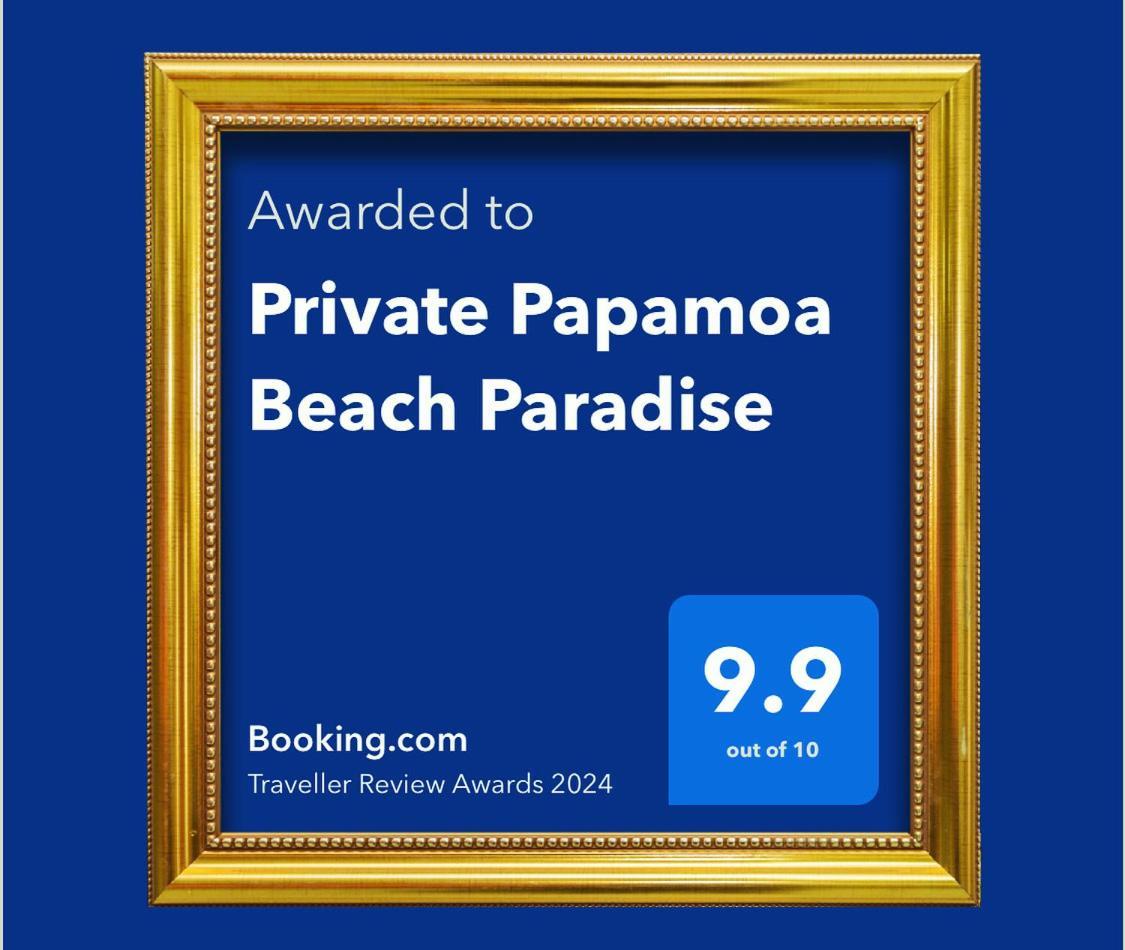 Private Papamoa Beach Paradise 外观 照片